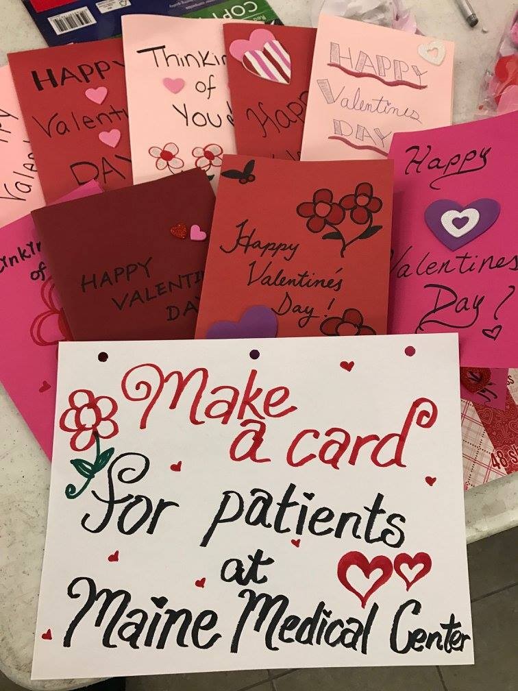 Cards for Maine Med patients