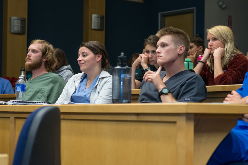 Students listen to LGBT panel discussion