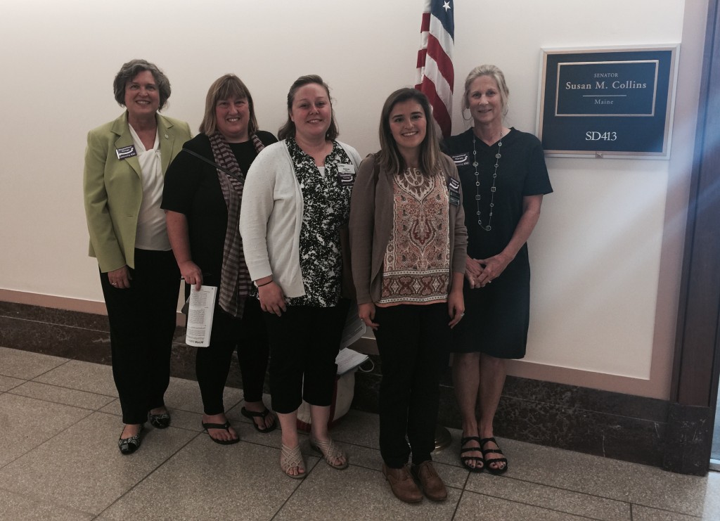 The Maine OT Team at the Office of Senator Susan Collins