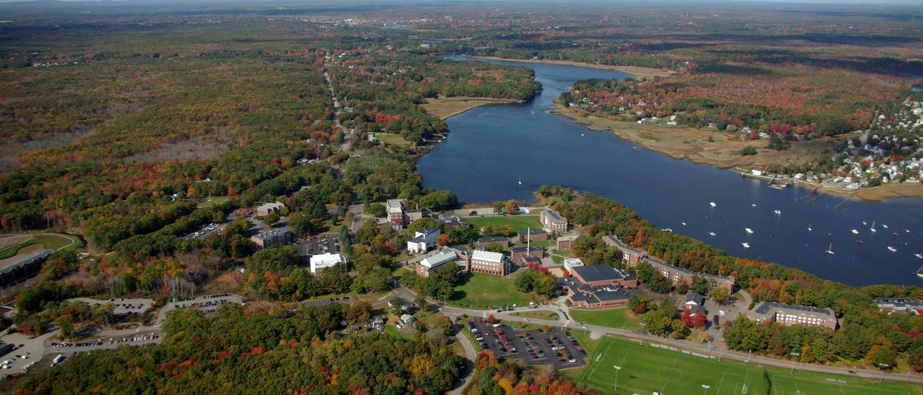 University of New England aerial view