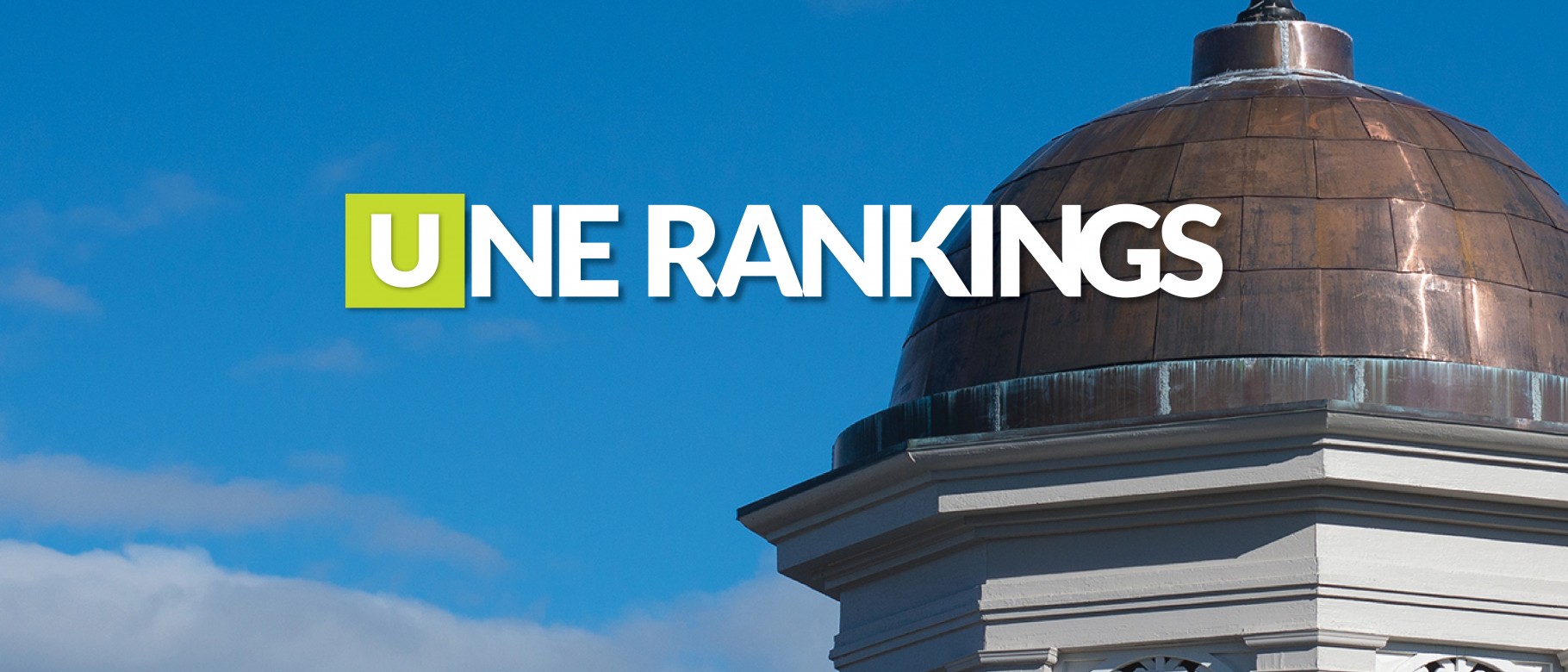 UNE Rankings image