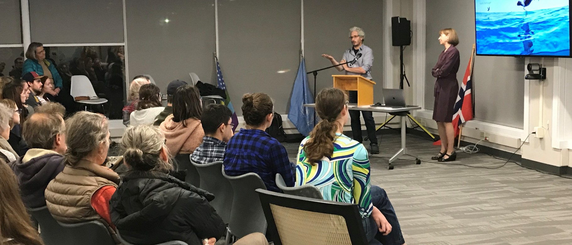 The University of New England Planetary Health Council and UNE NORTH hosted "Sea Change" in November.