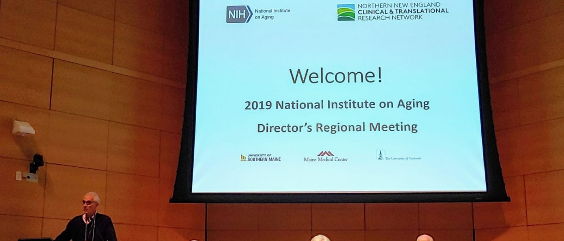 UNE was well represented at the National Institute on Aging's regional meeting 