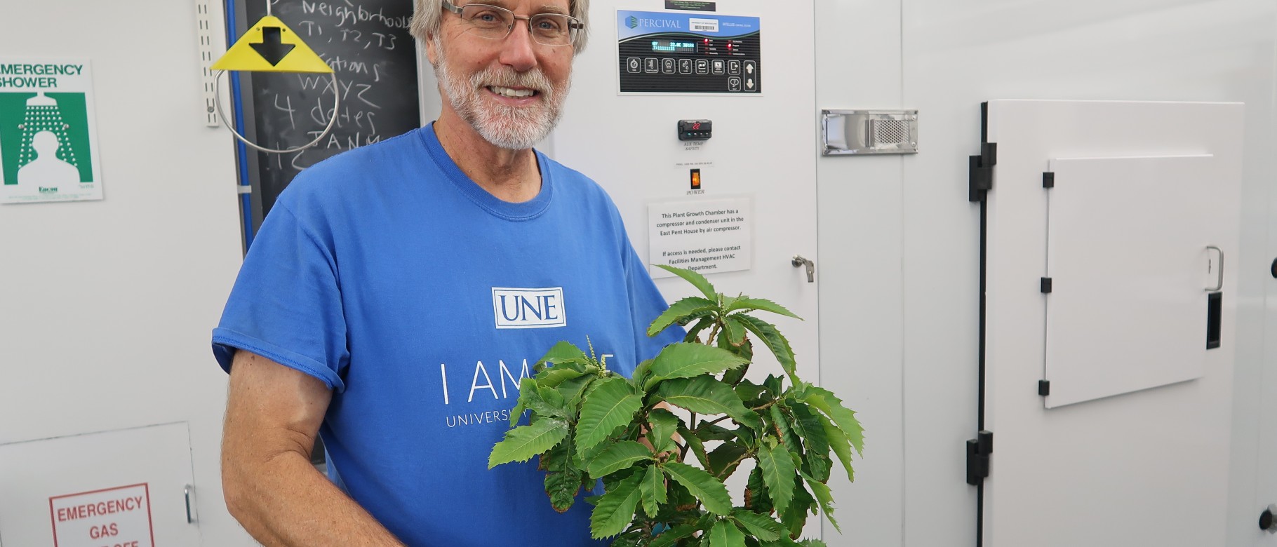 Thomas Klak was recently featured on 207 for his American chestnut tree restoration project