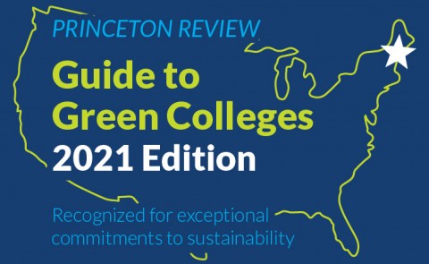 The Princeton Review has named UNE to its 2021 Guide to Green Colleges. It is the fourth time UNE has made the list.