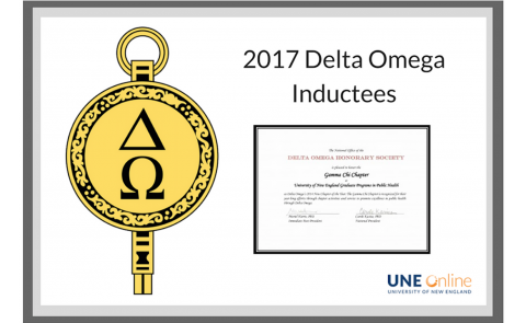 Delta Omega inductees