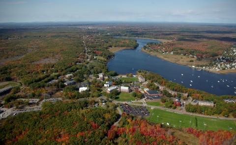University of New England aerial view