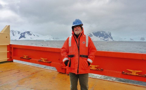 Stephen Zeeman in Antarctica