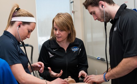 photo of students in the Applied Exercise Science program