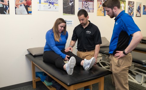 The UNE Master of Science in Athletic Training has been given the maximum award of 10 years of continuing accreditation