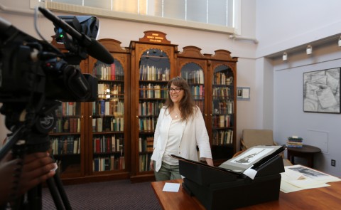 Jennifer Tuttle of the Maine Women Writers Collection is interviewed by C-SPAN
