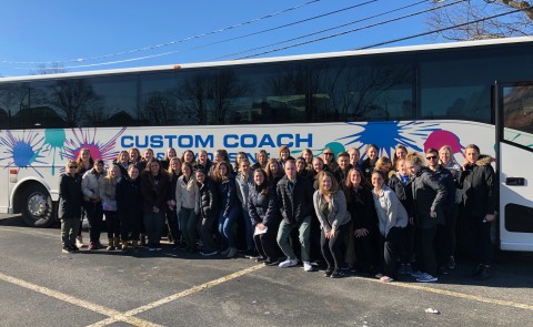Fifty M.O.S.T. students recently explored the Koomar Center in Newton, Massachusetts during a field trip