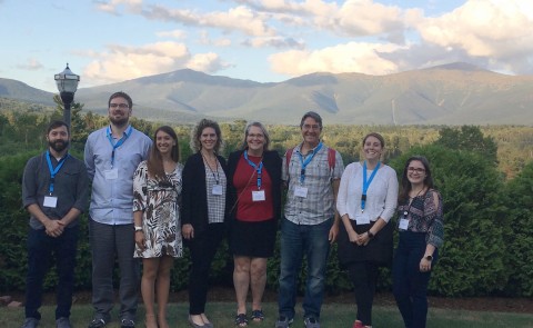 Members of UNE's Center for Excellence in the Neurosciences recently took part in the 2019 North East Regional IDeA Conference