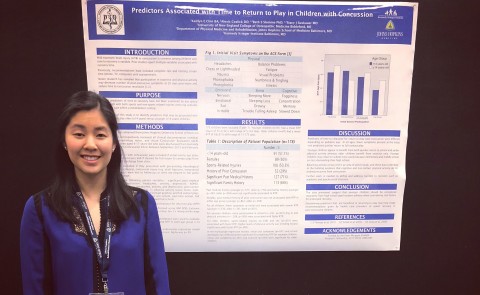 Kaitlyn Chin presents at the Association of Academic Physiatrists (AAP) Annual Meeting in Atlanta, Georgia. 