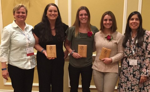 UNE students were recently recognized with the Outstanding Future Professional Awards