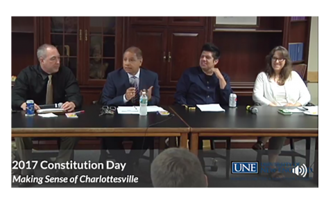 UNE Constitution Day panel