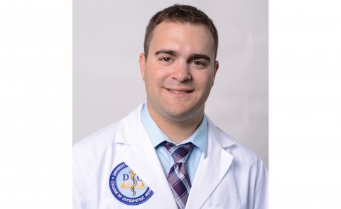 UNE College of Osteopathic Medicine student Jonathan Shecter serves as York District MRC team leader 