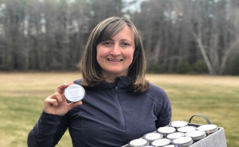 Wendy Martineau developed a plan to have customers donate her lotion bars to health care workers