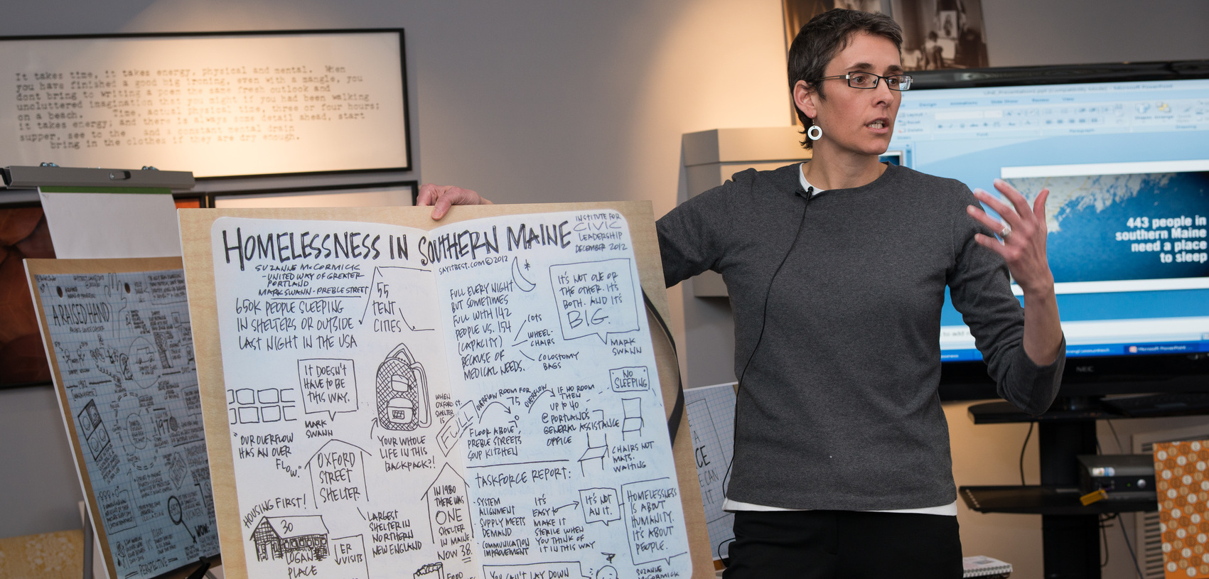UNE's unique Applied Arts and Social Justice Certificate program was recently highlighted in a social work trade publication.