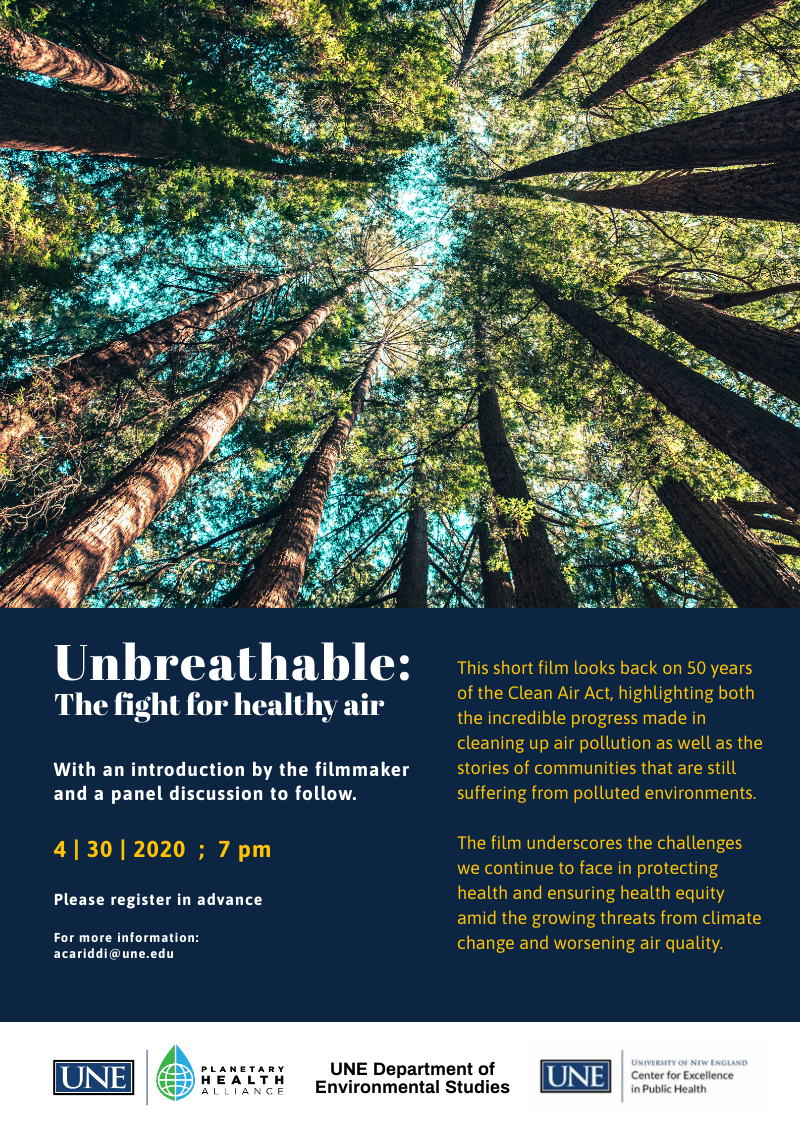 unbreathable event poster