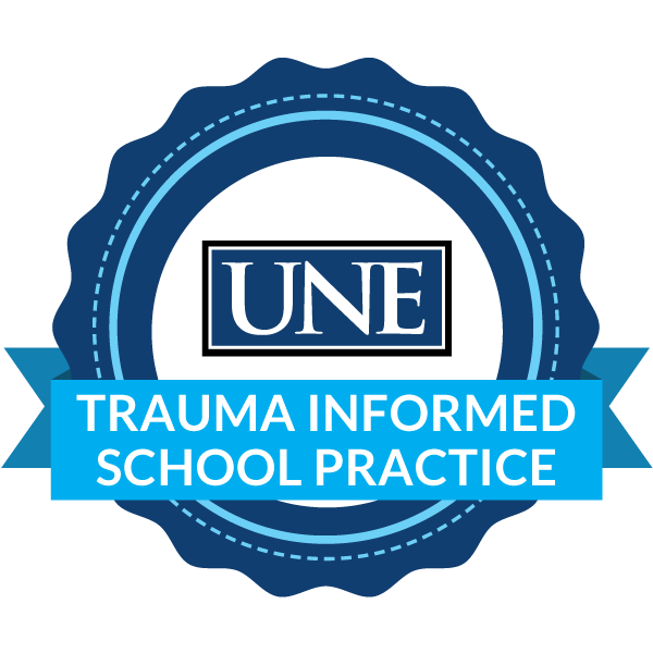 badge for trauma informed school practice