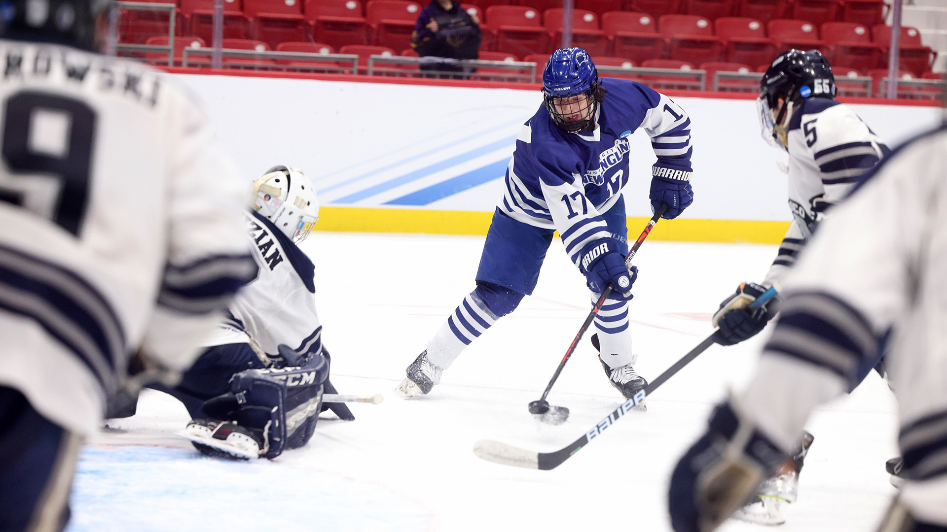 Men's ice hockey team honored to take first trip to Frozen Four