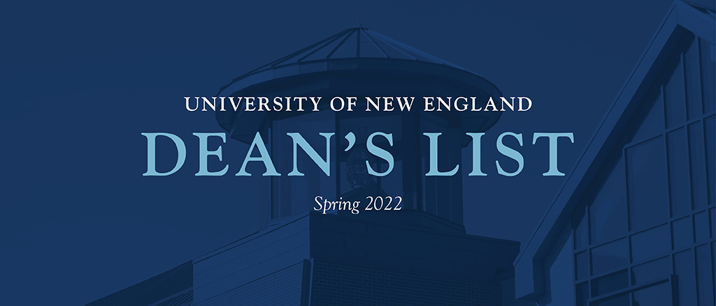UNE announces Spring 2022 Dean’s List
