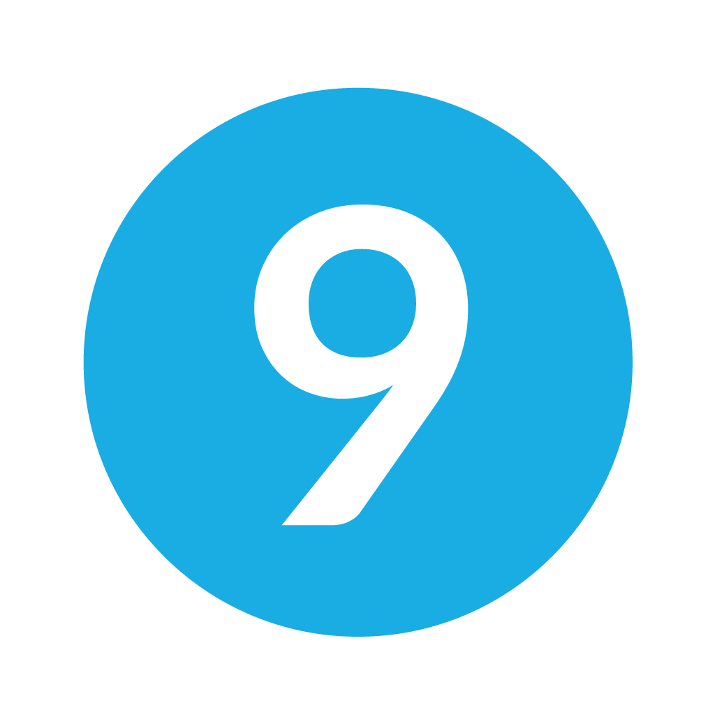 the number nine