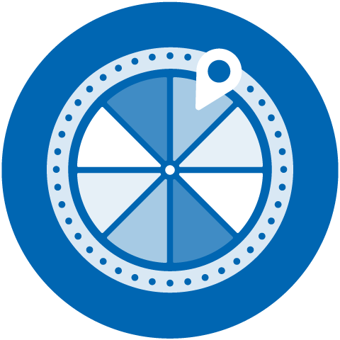 Icon of a spin wheel