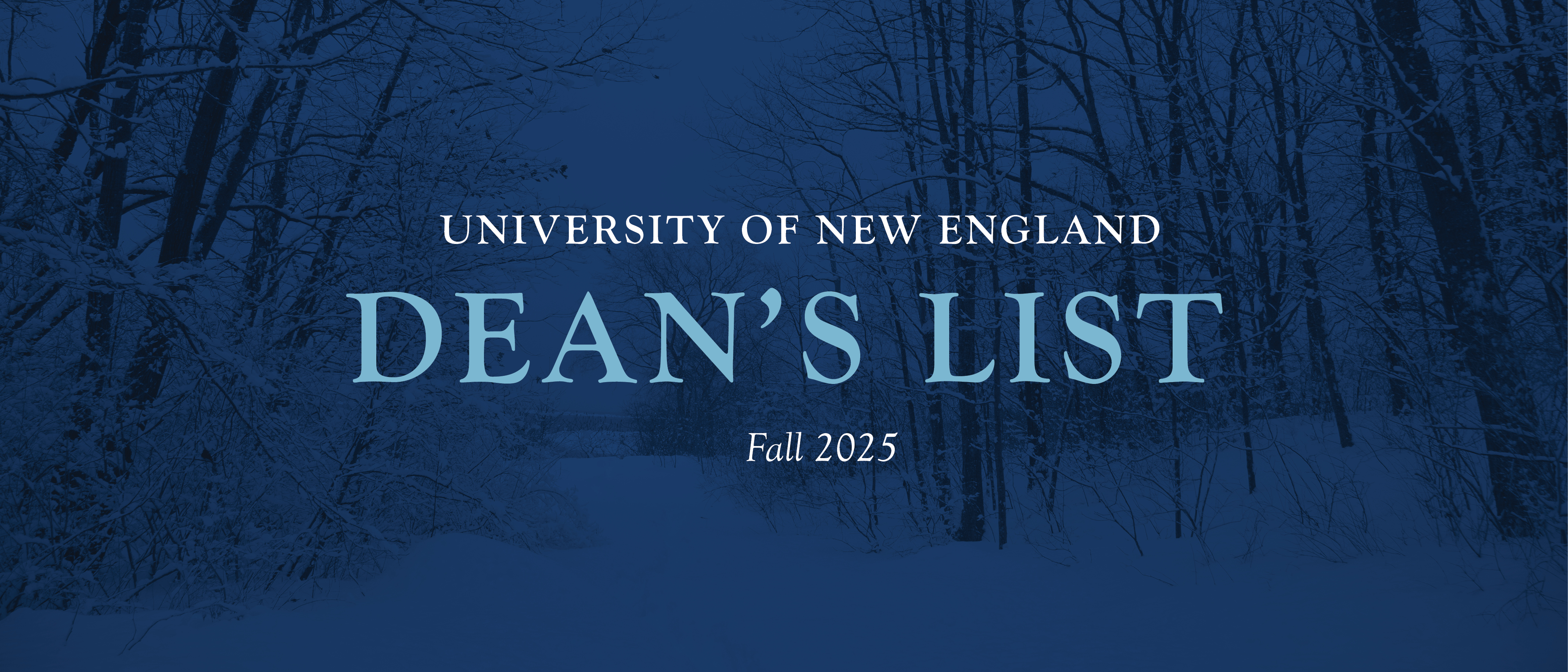 Dean's List Fall 2025