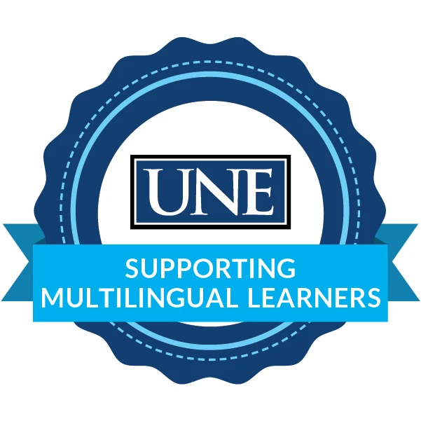 Supporting Multilingual Learners badge