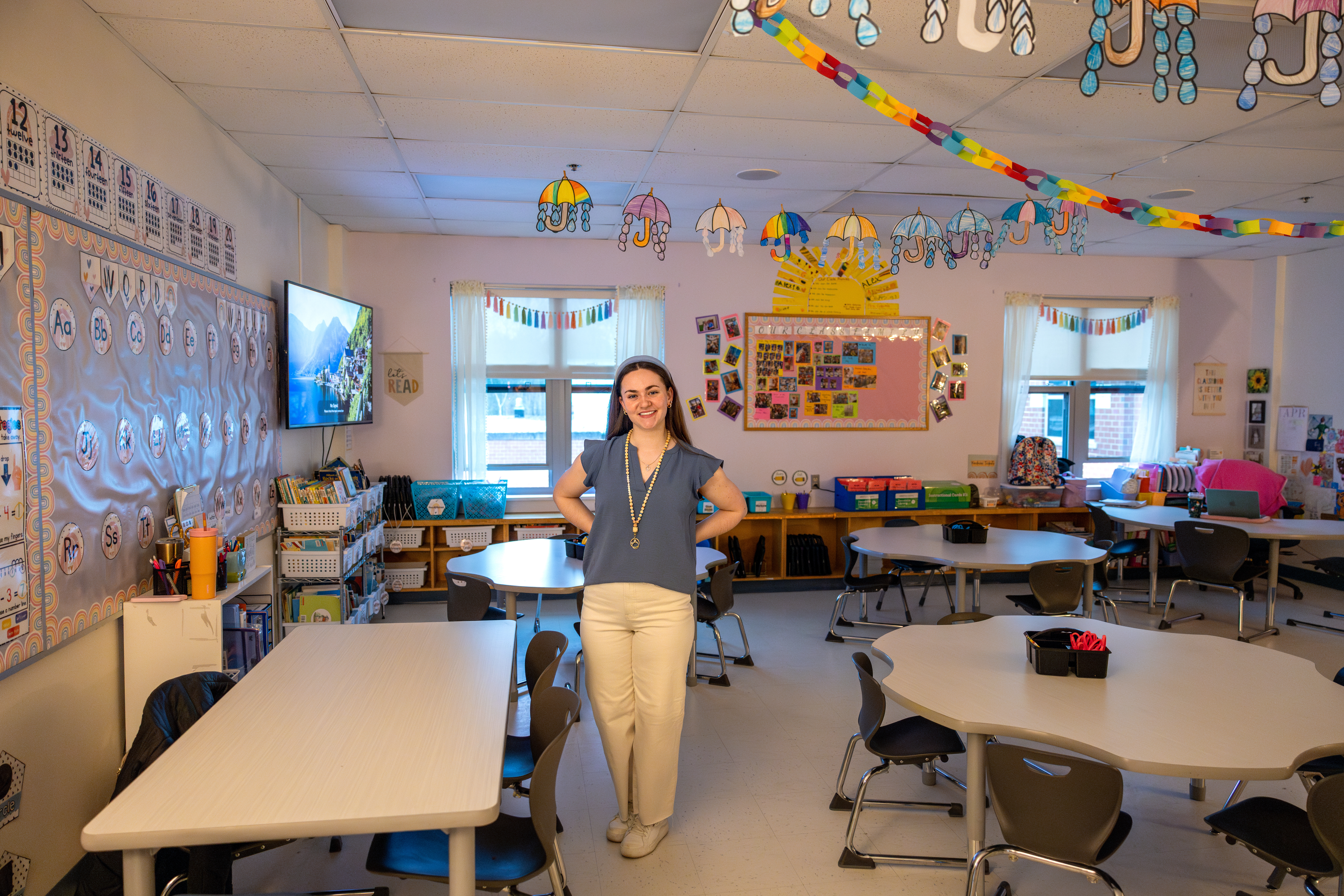 Shauna Curran Education Major during her teaching expereince