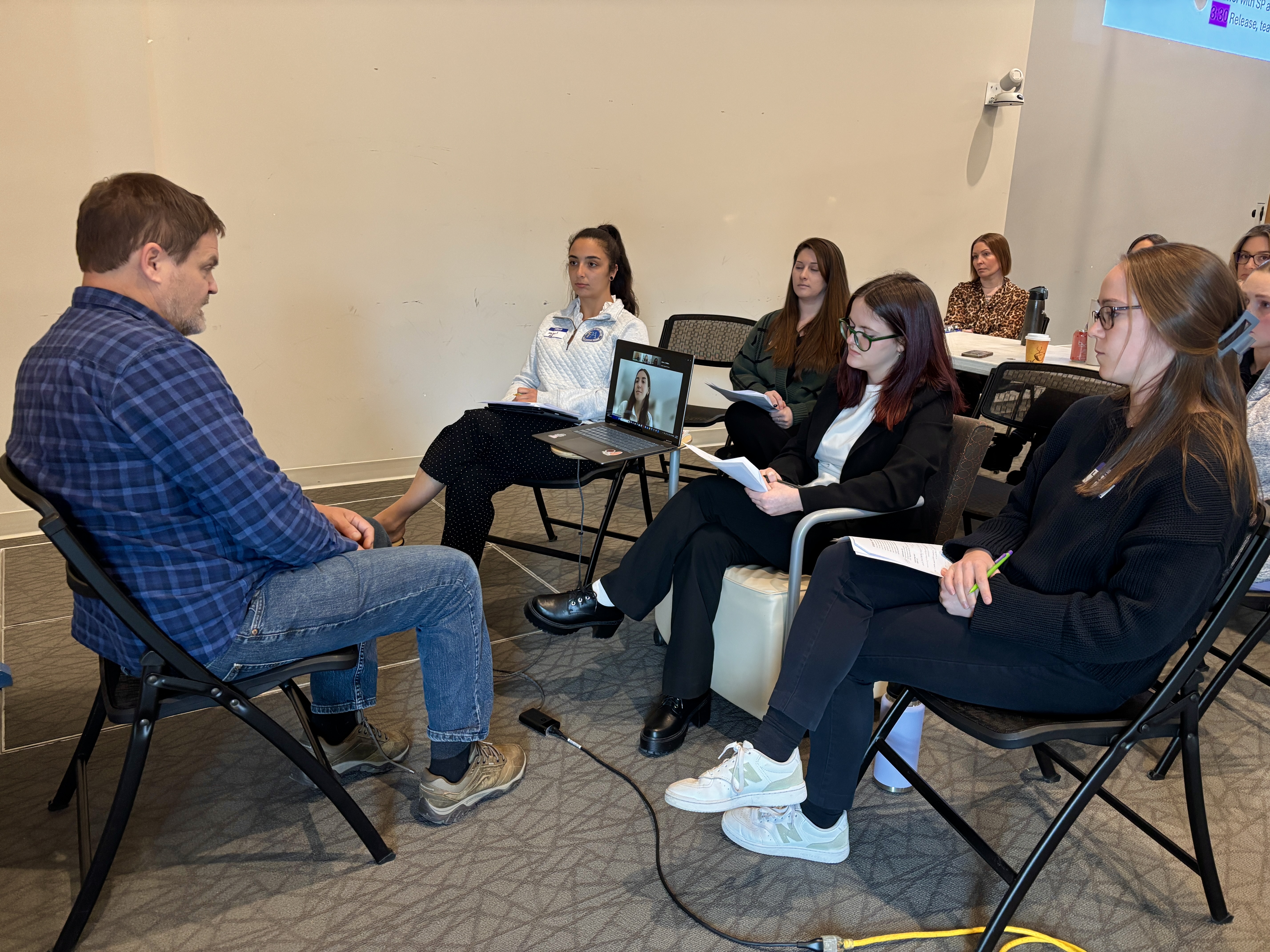 UNE health professions students deepen understanding of eating-disorder care in real-life simulations
