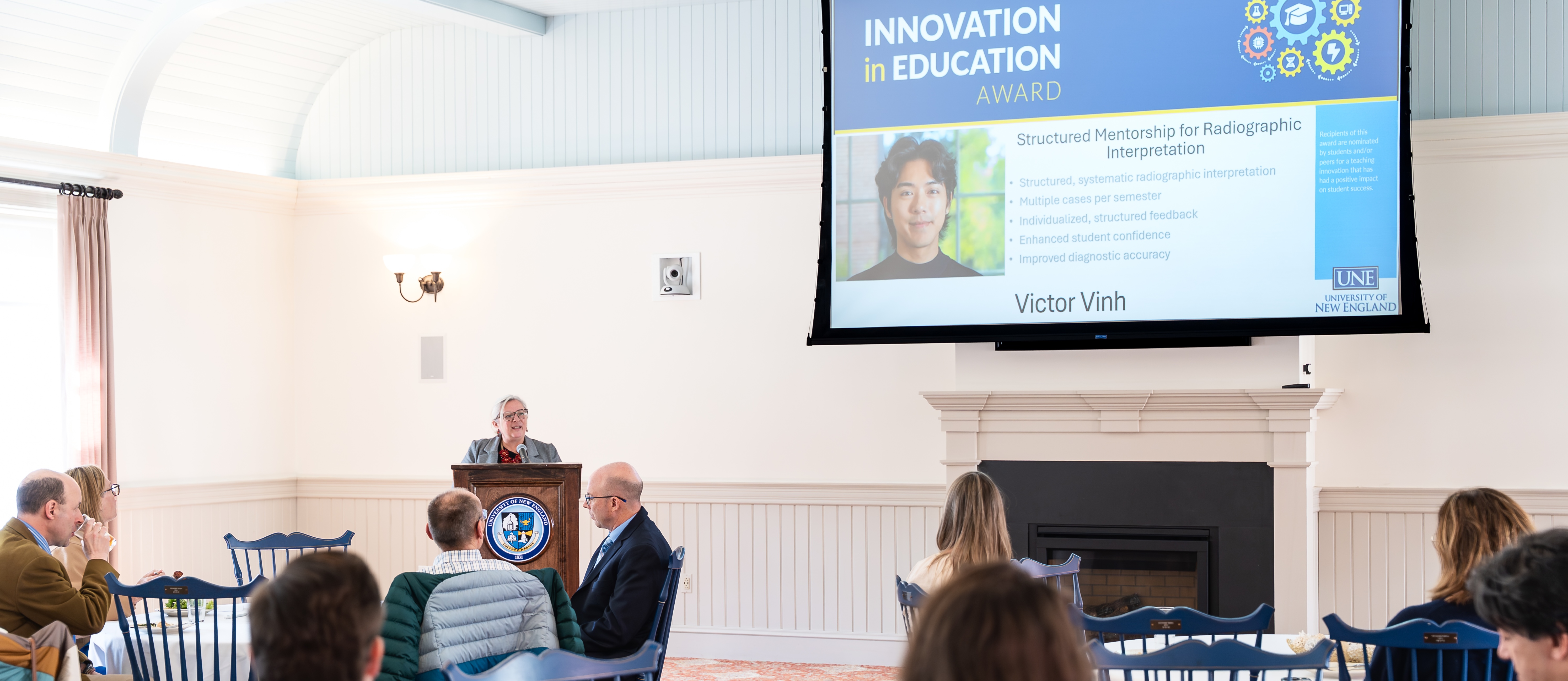 UNE honors 24 faculty and staff at annual Innovation in Education Award ceremony