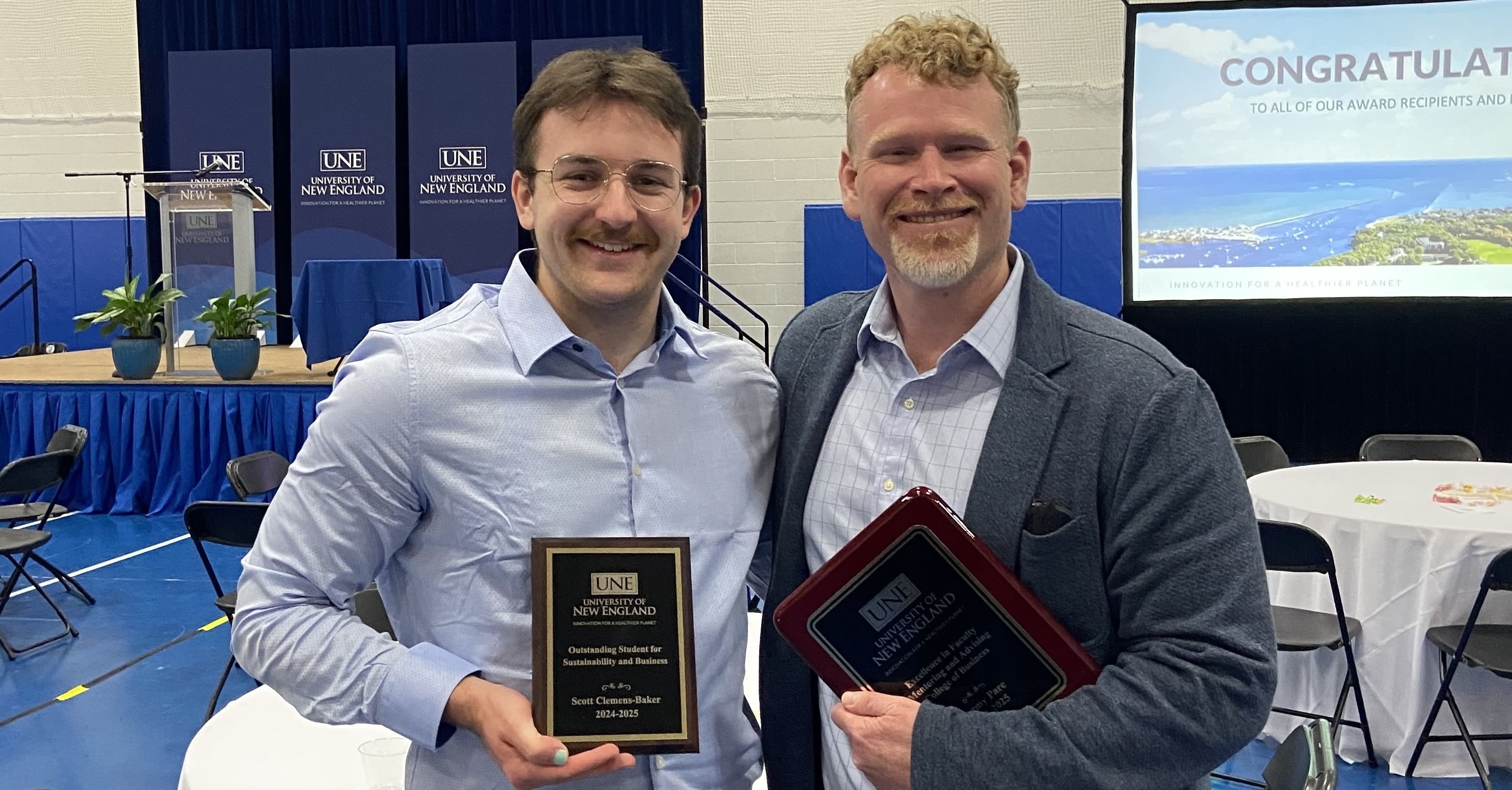 UNE Sustainability Fellowship points business grad toward elite graduate study 