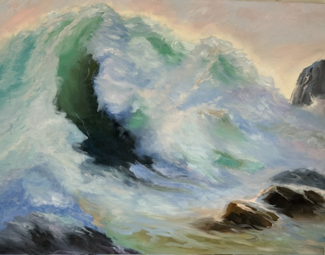 Work by Darlene Trefry on display in Campus Center from September 30 through October 30