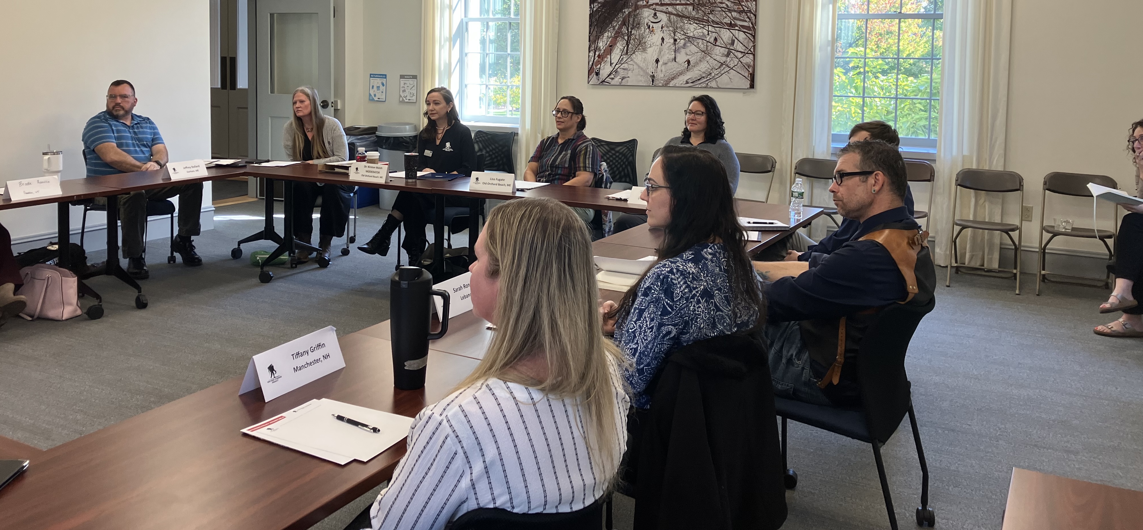 Faculty, students learn from Wounded Warrior Project’s first Maine roundtable on UNE’s Portland Campus 