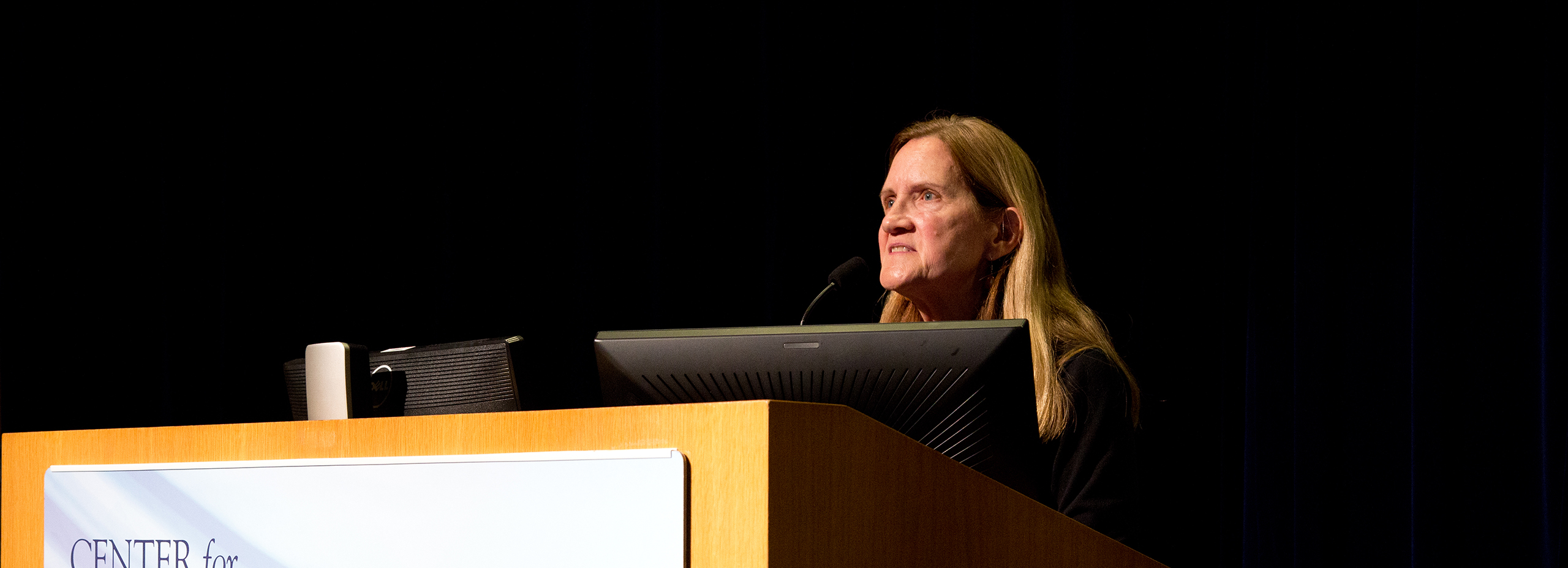 Sarah Conly Lecture at the U N E Center for Global Humanities