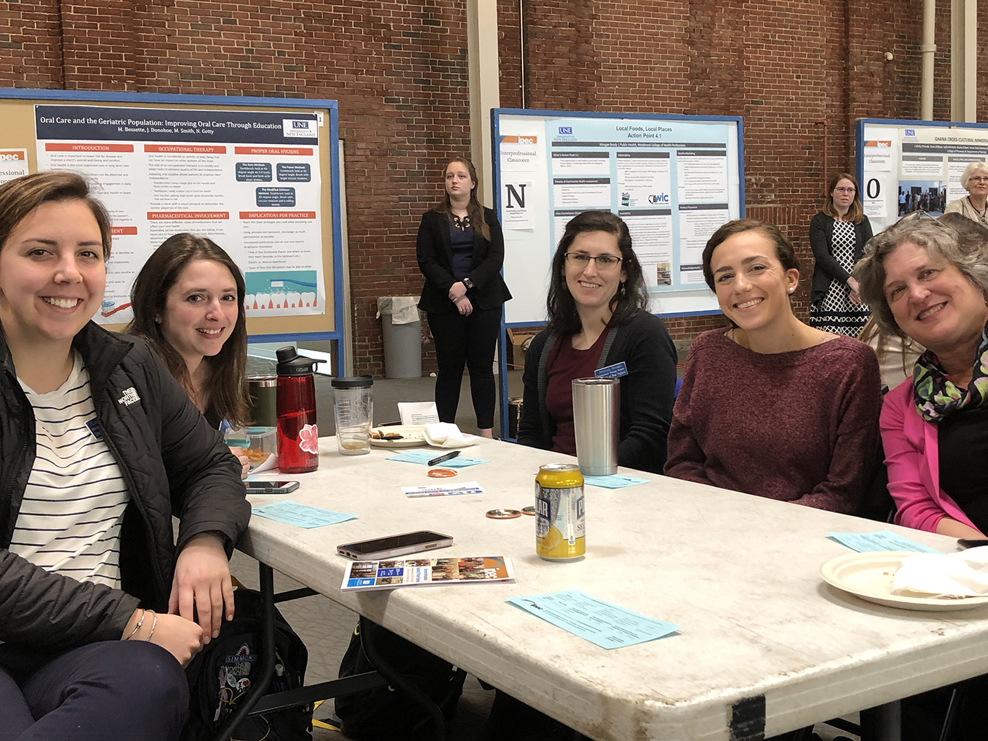 U N E students take part in IPEC Poster Session