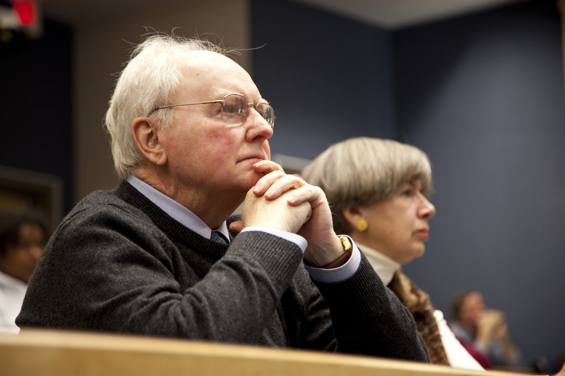 CGH Fellow George Young attending a lecture