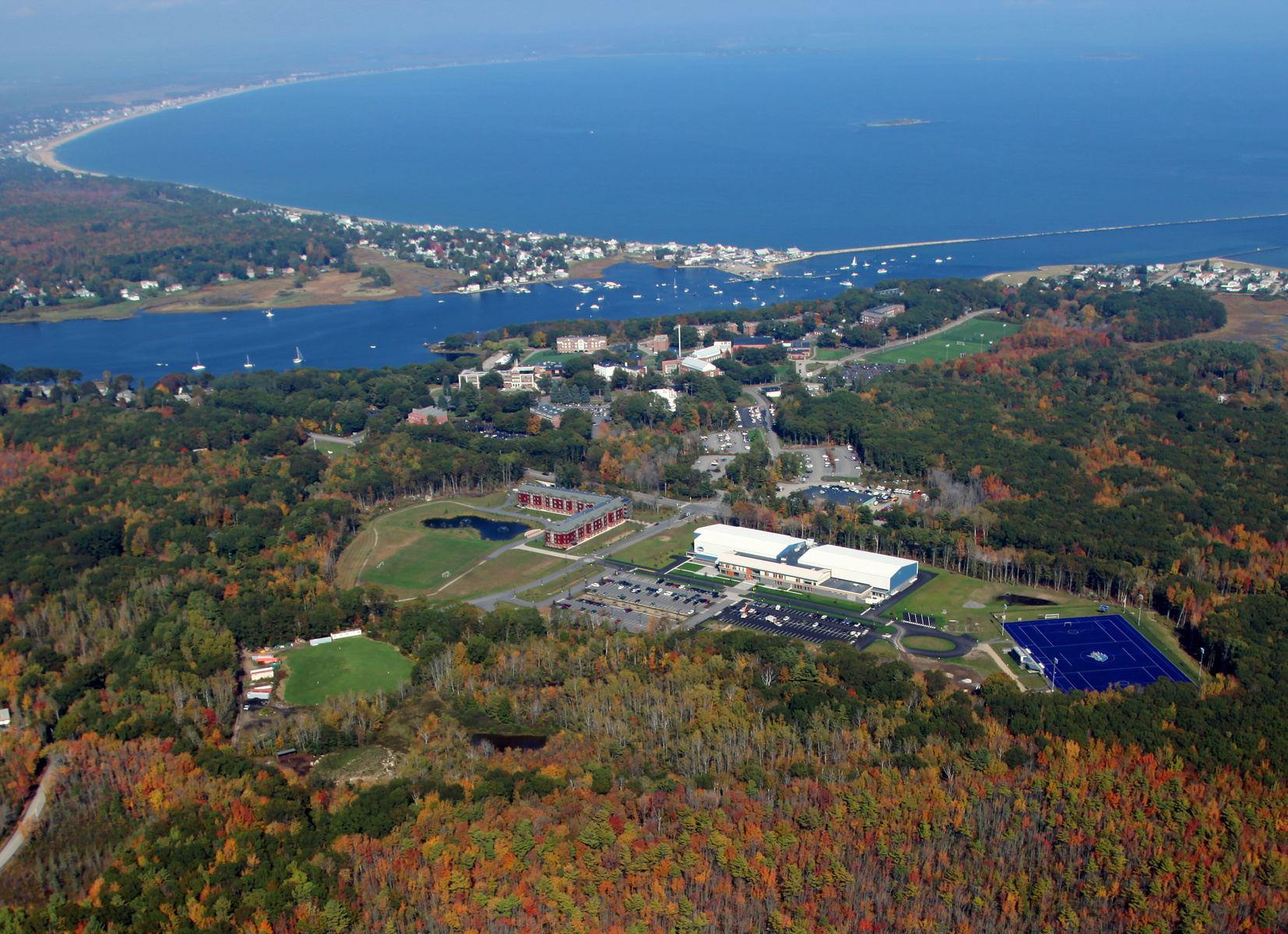 une campus tour