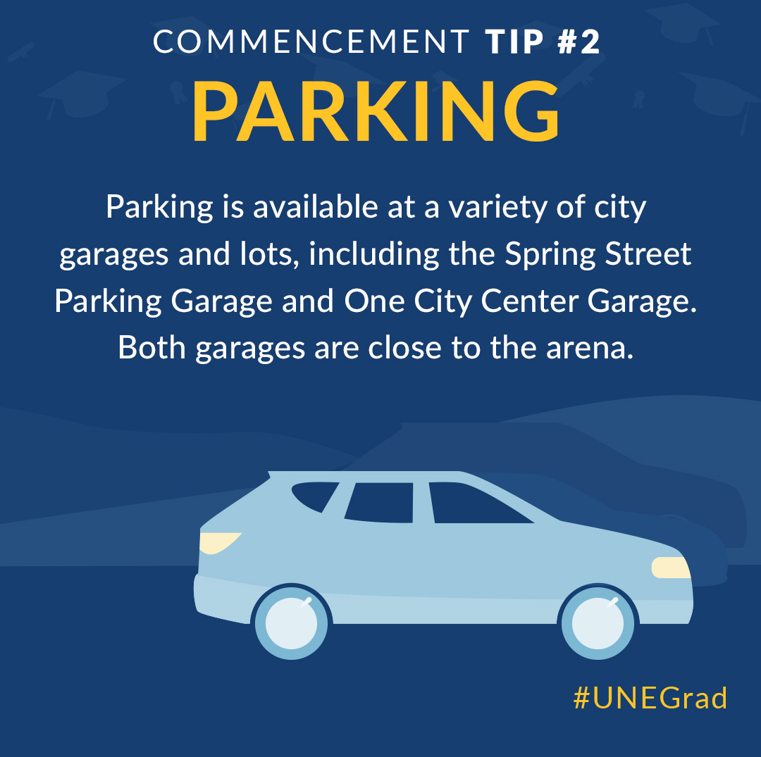 Parking: Parking is available at a variety of city garages and lots, including the Spring St Parking Garage and One City Center Garage.