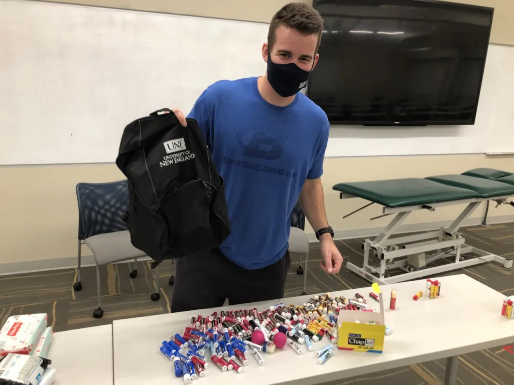 D.P.T. student Dan DiPerna