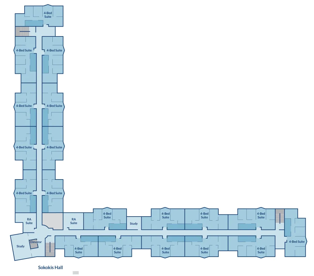 Sokokis Hall Floor Plans