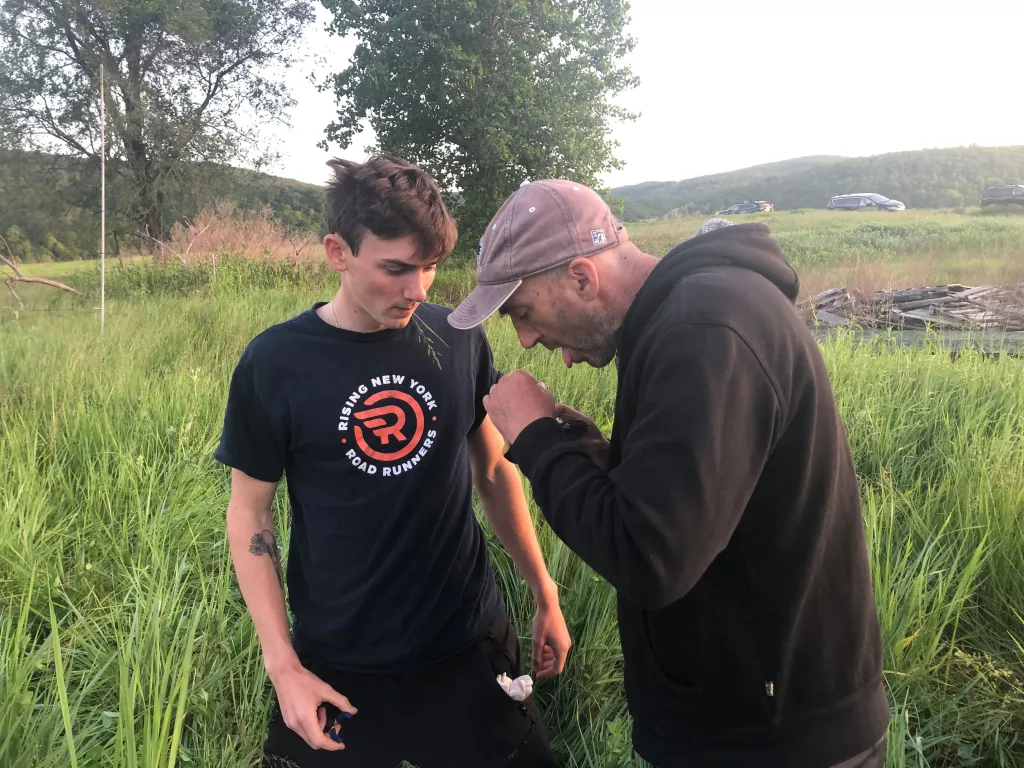 Student assists Noah Perlut