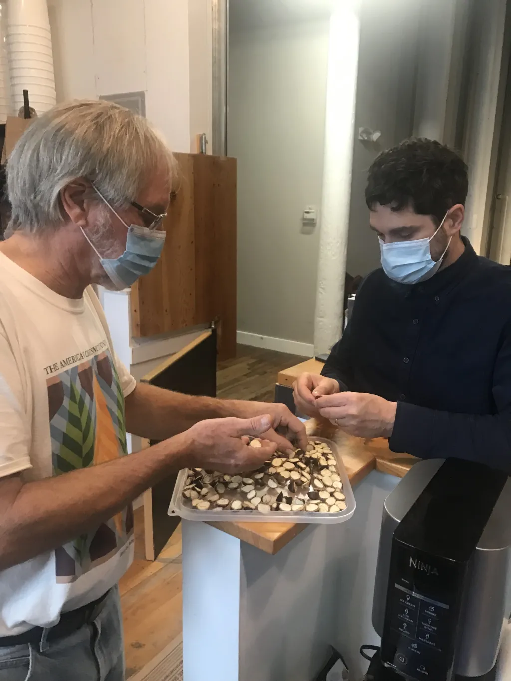 Tom Klak and Sweet Cream co-owner Jonathan Denton