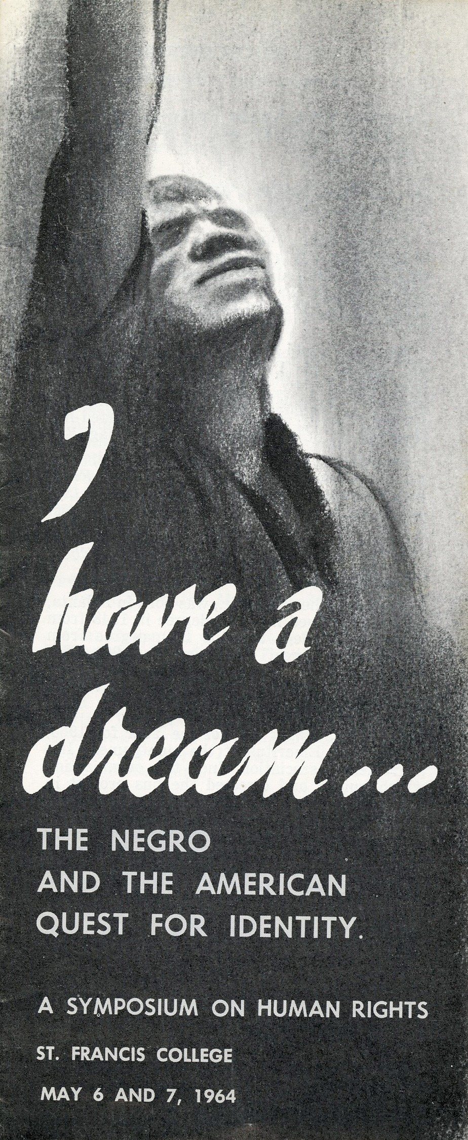 Cover of the 1964 Human Rights Symposium pamphlet