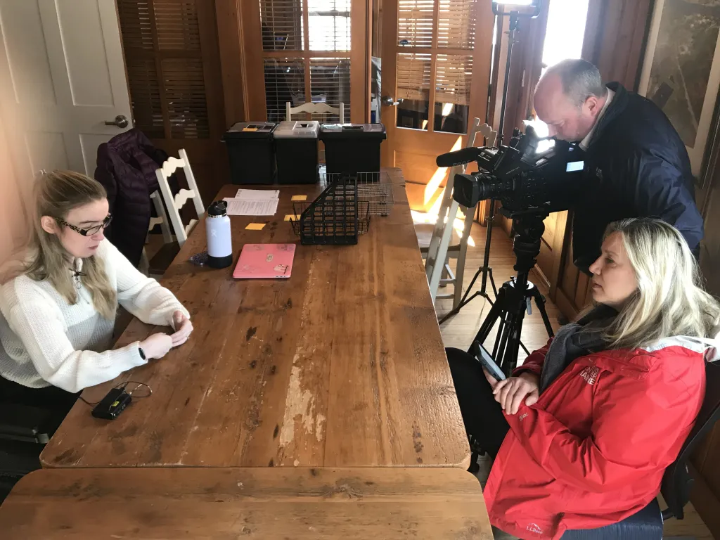 Kaylee's tv interview