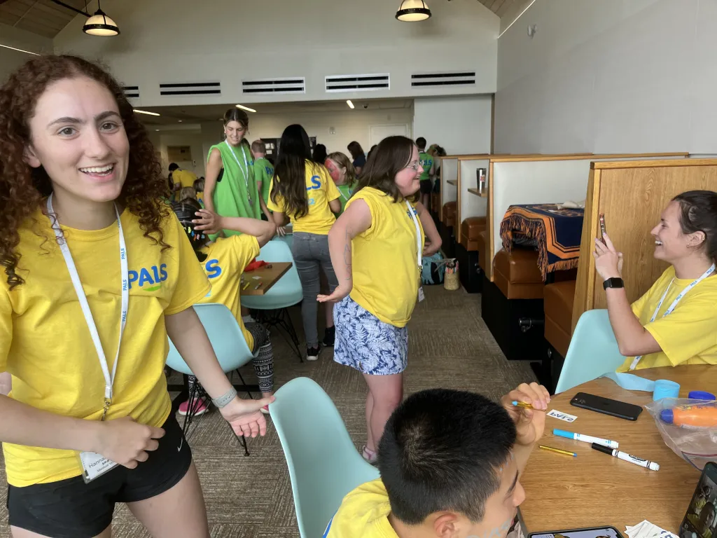 Hannah LoVerdi volunteers at PALS
