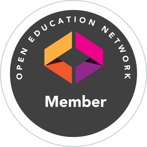 Image of Open Education Network member badge